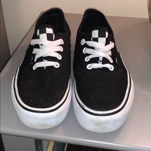 Vans Platform Checkered Sneakers